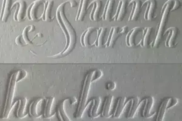 Custom packaging example